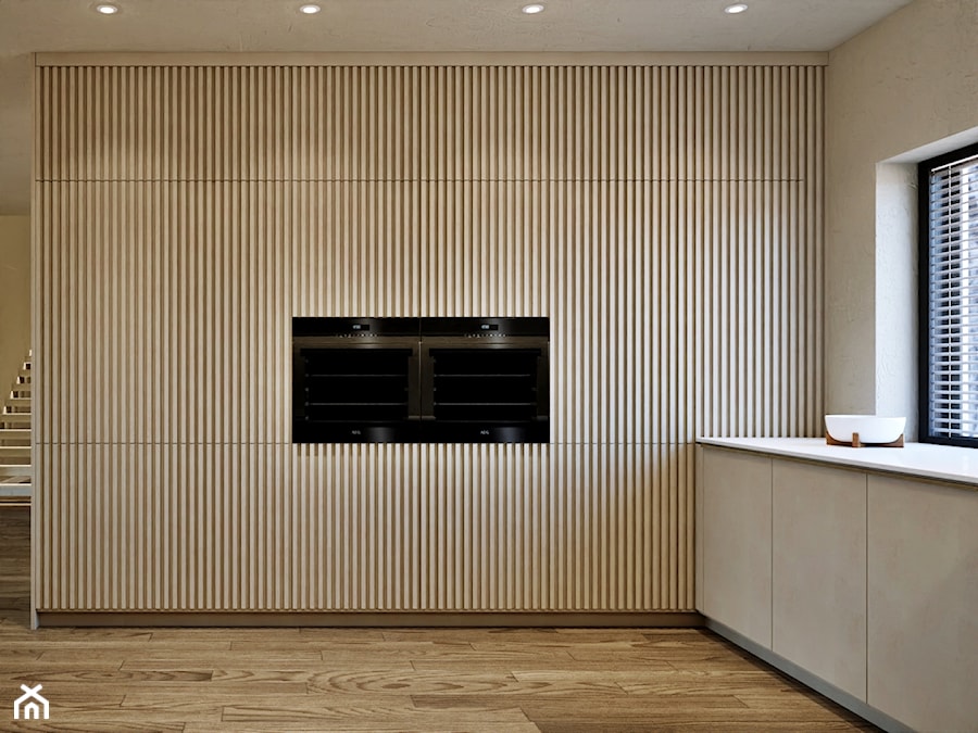 Przytulne proste wnętrza - Kuchnia - zdjęcie od ES Projekty Wnętrz