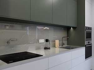 mieszkanie w Warszawie - Kuchnia, styl minimalistyczny - zdjęcie od ES Projekty Wnętrz