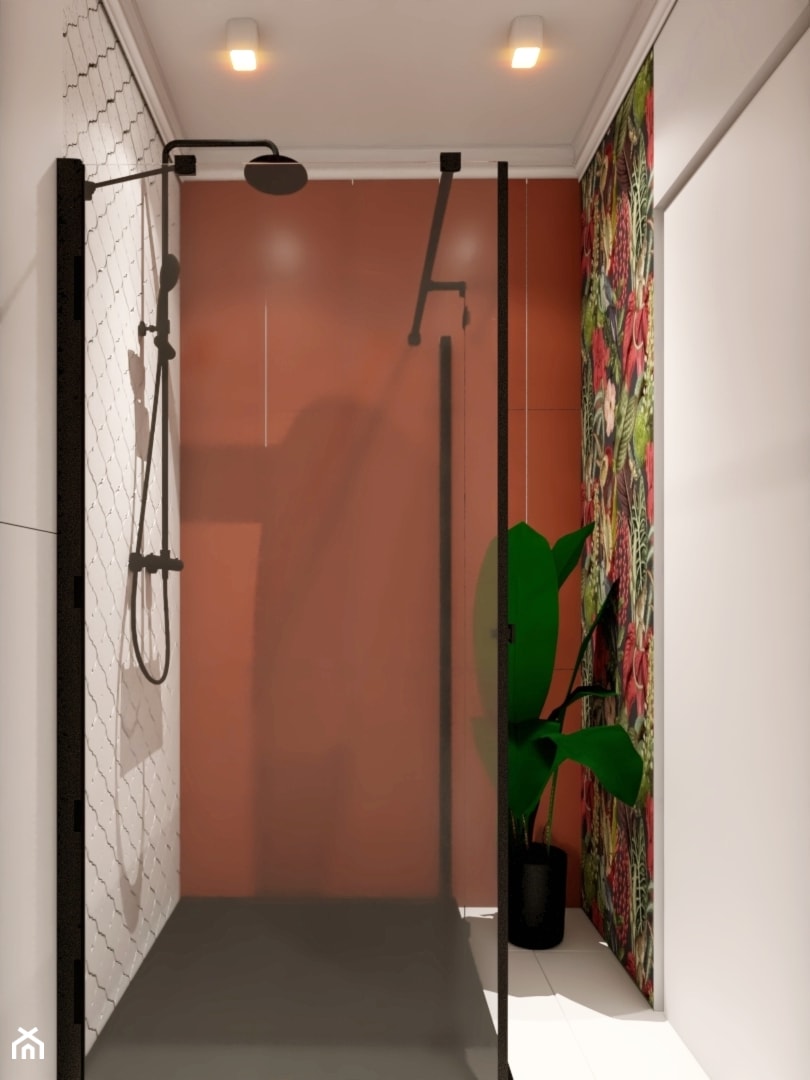 Metamorfoza mieszkania 50m2 - Łazienka, styl nowoczesny - zdjęcie od ES Projekty Wnętrz