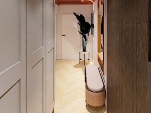 Metamorfoza mieszkania 50m2 - Hol / przedpokój, styl nowoczesny - zdjęcie od ES Projekty Wnętrz