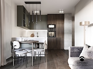 Mieszkanie na wynajem - Kuchnia, styl nowoczesny - zdjęcie od in POINT Architektura wnętrz