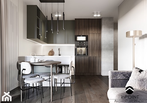 Mieszkanie na wynajem - Kuchnia, styl nowoczesny - zdjęcie od in POINT Architektura wnętrz