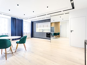 Apartament o powierzchni 69 m² w Warszawie (Wola, ul. Sowińskiego) - zdjęcie od MOOVIN INTERIORS