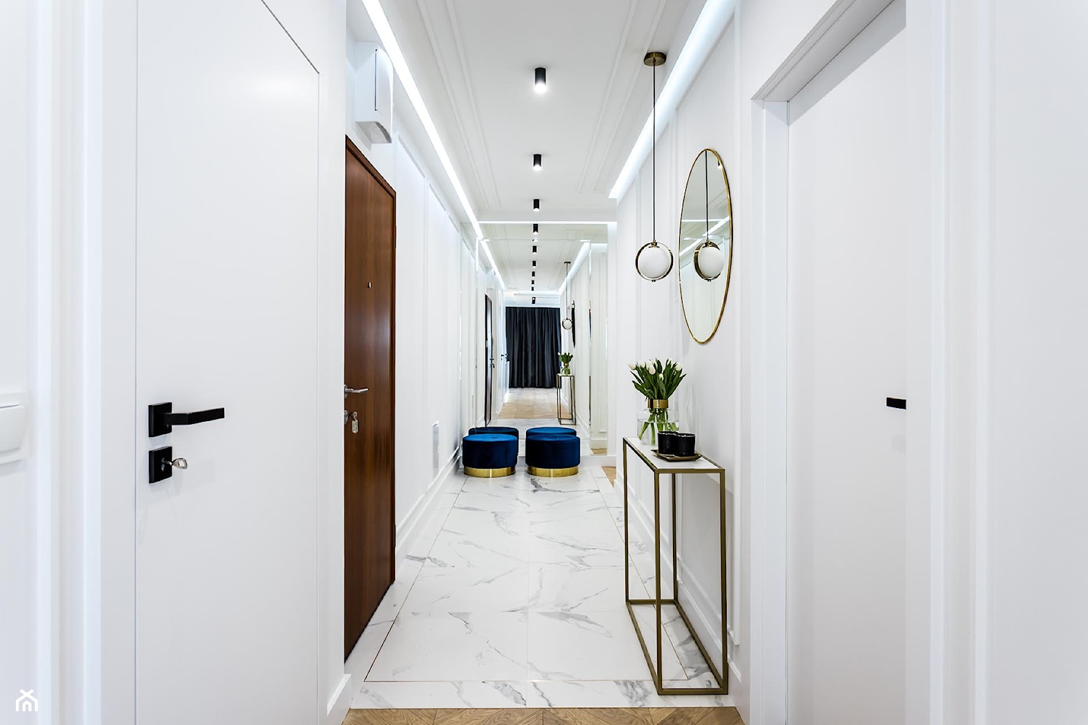 Apartament o powierzchni 102 m² w Warszawie - zdjęcie od MOOVIN INTERIORS - Homebook