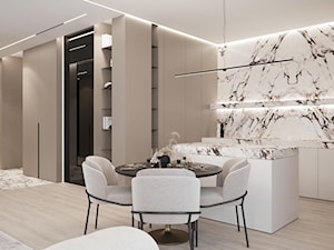 Apartament o powierzchni 111 m² w Warszawie (Śródmieście, ul. Wolska) - zdjęcie od MOOVIN INTERIORS