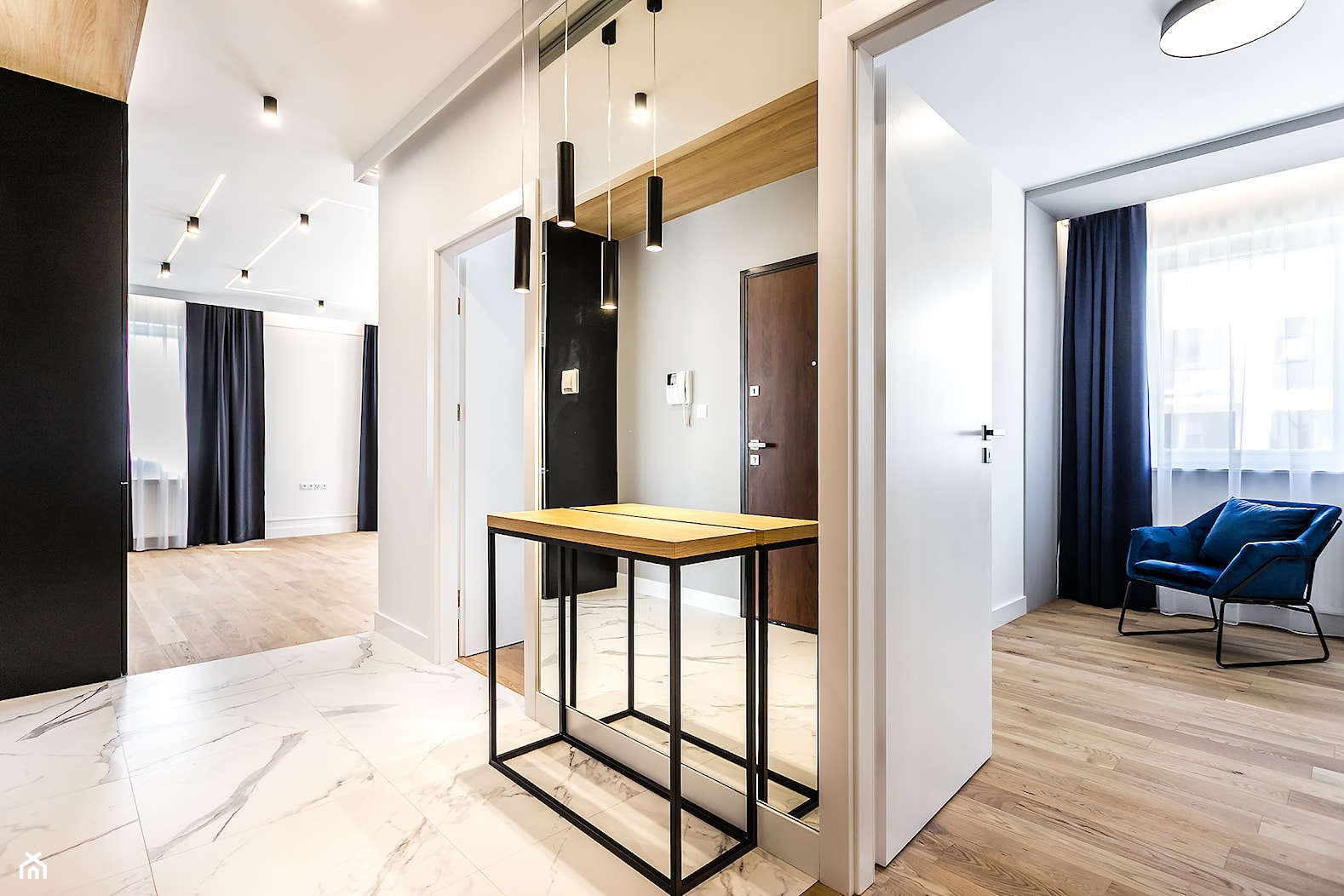 Apartament o powierzchni 70 m² w Warszawie - zdjęcie od MOOVIN INTERIORS - Homebook