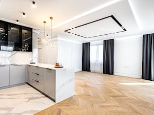 Apartament o powierzchni 102 m² w Warszawie - zdjęcie od MOOVIN INTERIORS