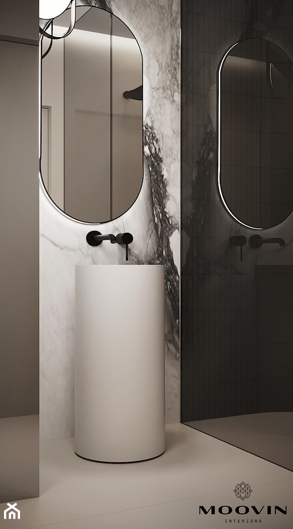 Łazienka z prysznicem - zdjęcie od MOOVIN INTERIORS - Homebook