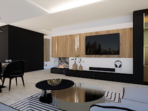 Projekt wnętrza domu jednorodzinnego - zdjęcie od AUMÜLLERDESIGN Studio Projektowania Wnętrz