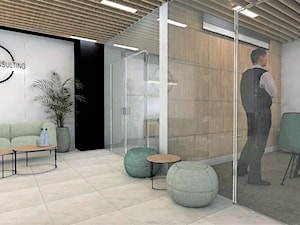 Biuro - Biuro, styl nowoczesny - zdjęcie od AUMÜLLERDESIGN Studio Projektowania Wnętrz