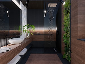 Łazienka - Łazienka, styl nowoczesny - zdjęcie od AUMÜLLERDESIGN Studio Projektowania Wnętrz