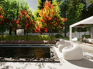 Ogród - Ogród, styl nowoczesny - zdjęcie od AUMÜLLERDESIGN Studio Projektowania Wnętrz