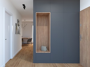 Mieszkanie 55m2 | Konin - Hol / przedpokój, styl nowoczesny - zdjęcie od madproject