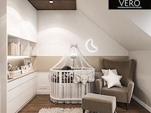 Pokój dziecięcy na poddaszu - zdjęcie od VERO - Pracownia Architektury Wnętrz