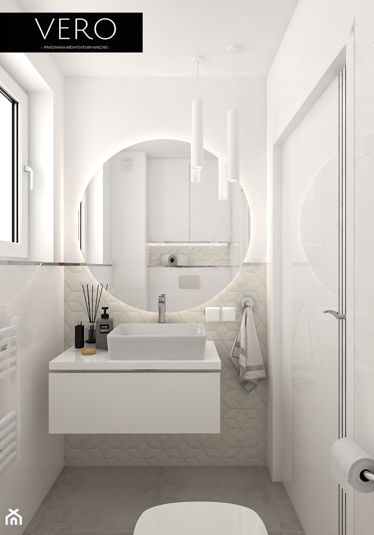 Toaleta - zdjęcie od VERO - Pracownia Architektury Wnętrz - Homebook