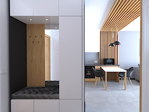 Hol w mieszkaniu 42 m2 dla pary - zdjęcie od VERO - Pracownia Architektury Wnętrz