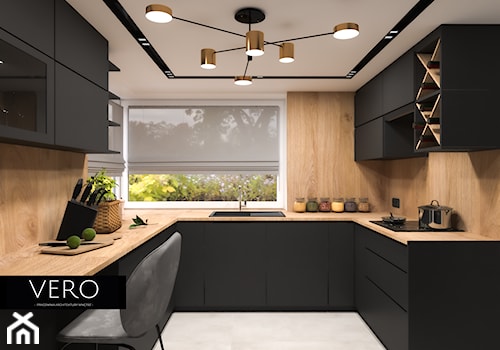 Kuchnia w domu jednorodzinnym - zdjęcie od VERO - Pracownia Architektury Wnętrz