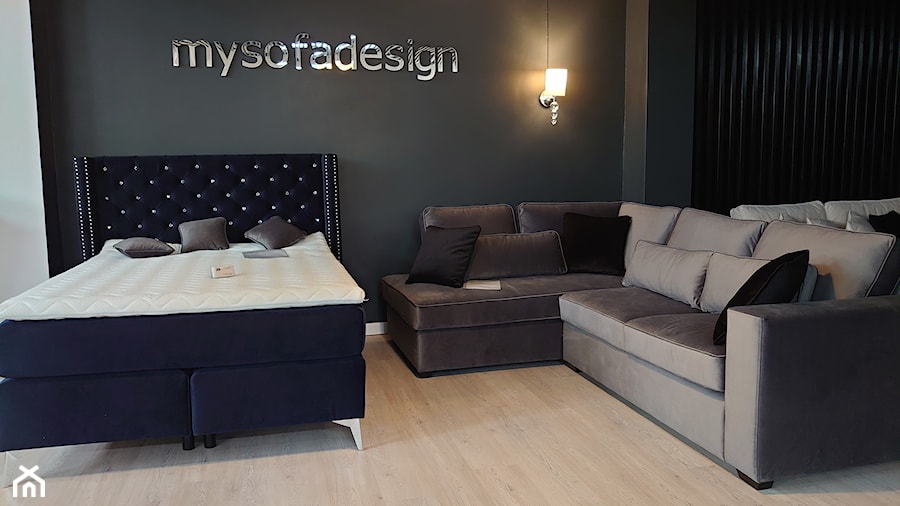 Showroom - Salon, styl skandynawski - zdjęcie od mysofadesign.pl