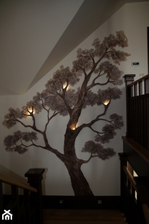 Magiczne drzewo z oświetleniem - zdjęcie od Artejka