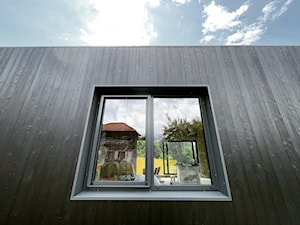 Czarna Stodoła Shou Sugi Ban / Kompleks Nowoczesnych Stodół - Domy, styl nowoczesny - zdjęcie od Wood of Fire