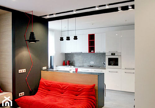 20th Floor - Kuchnia, styl minimalistyczny - zdjęcie od Nika Vorotyntseva architecture-design bureau