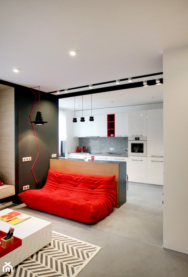 20th Floor - Kuchnia, styl minimalistyczny - zdjęcie od Nika Vorotyntseva architecture-design bureau