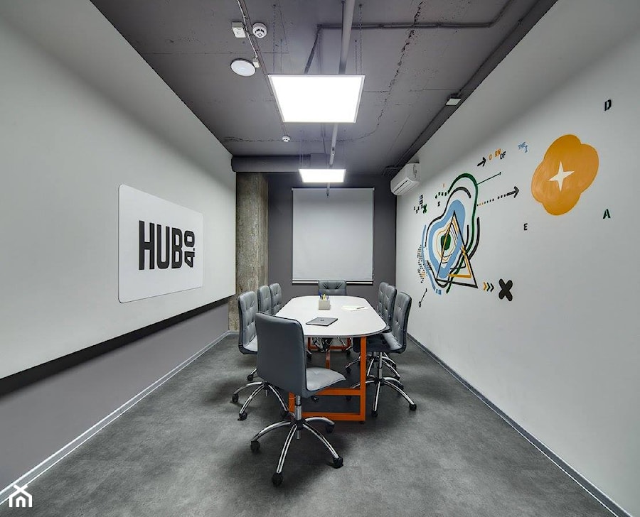 HUB 4.0 - Wnętrza publiczne - zdjęcie od Nika Vorotyntseva architecture-design bureau