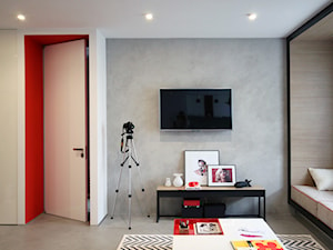 20th Floor - Salon, styl minimalistyczny - zdjęcie od Nika Vorotyntseva architecture-design bureau