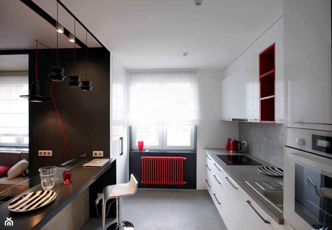 20th Floor - Jadalnia, styl minimalistyczny - zdjęcie od Nika Vorotyntseva architecture-design bureau - Homebook