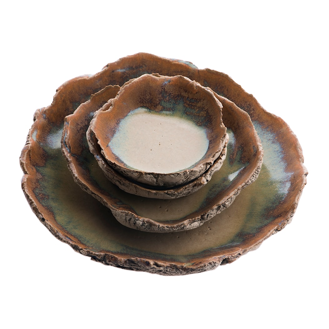 Zestaw ceramiczny 3 - Jadalnia, styl tradycyjny - zdjęcie od Studio Pod Kloszem - Ceramika Artystyczna - Homebook