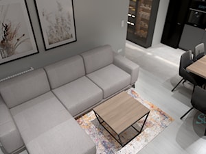 Projekt mieszkania styl nowoczesny - Salon, styl nowoczesny - zdjęcie od Studio WNĘTRZ