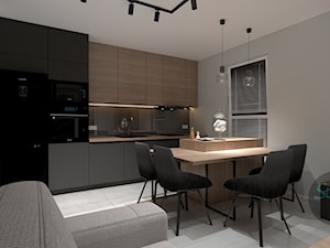 Projekt mieszkania styl nowoczesny - Kuchnia, styl nowoczesny - zdjęcie od Studio WNĘTRZ