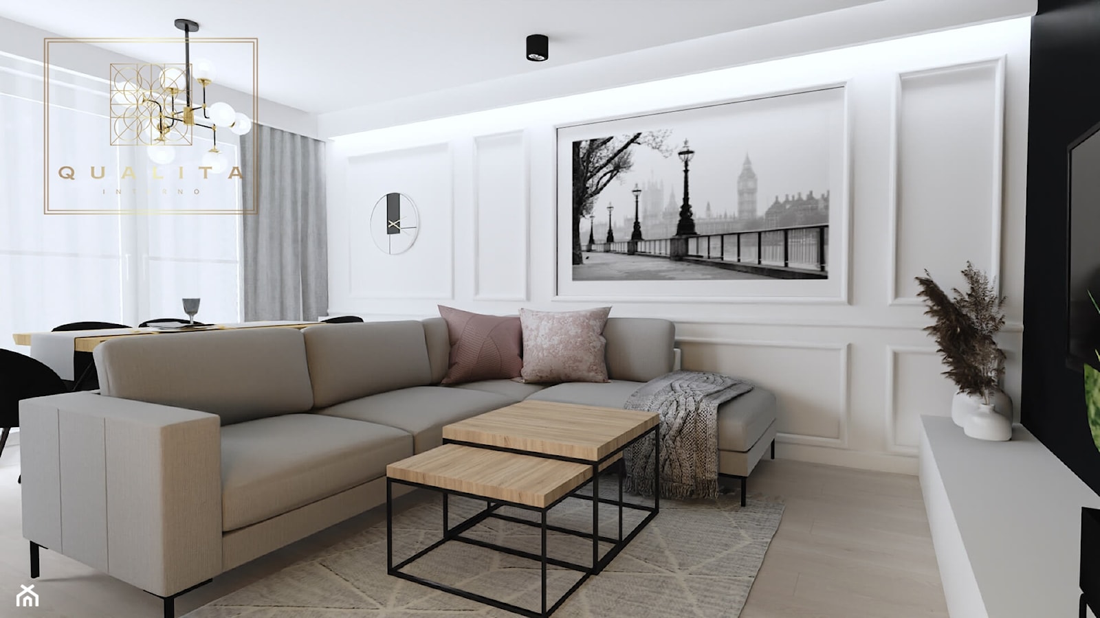 Projektowanie i aranżacja mieszkań pod sprzedaż - zdjęcie od Qualita Interno - Homebook