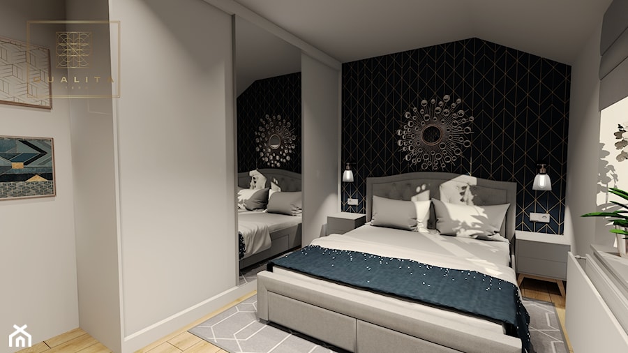 Sypialnia, styl nowoczesny - zdjęcie od Qualita Interno