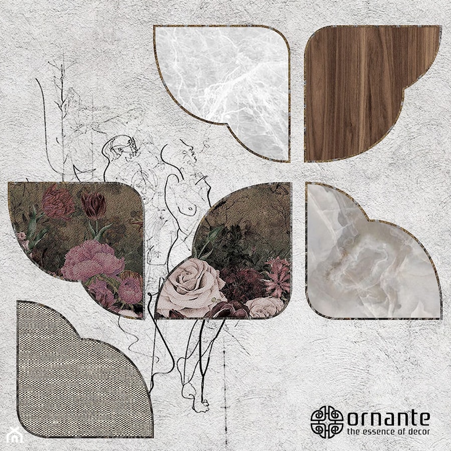 Ornante Moodboard - Inspiracja materiałowa - zdjęcie od Ornante