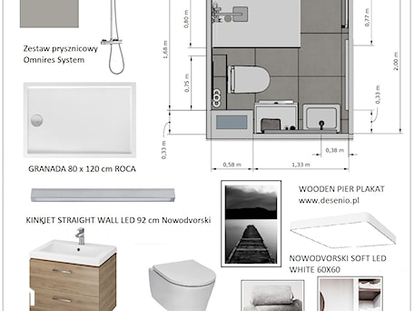 Aranżacje wnętrz - Łazienka: Szara łazienka - Łazienka, styl nowoczesny - M.PROJEKTOWNIA. Przeglądaj, dodawaj i zapisuj najlepsze zdjęcia, pomysły i inspiracje designerskie. W bazie mamy już prawie milion fotografii!