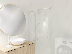 Jasna łazienka - Łazienka, styl nowoczesny - zdjęcie od M.PROJEKTOWNIA