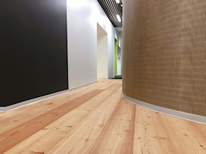 Deska podłogowa modrzew bielona olejowana - Biuro, styl skandynawski - zdjęcie od wielka - podłogi premium