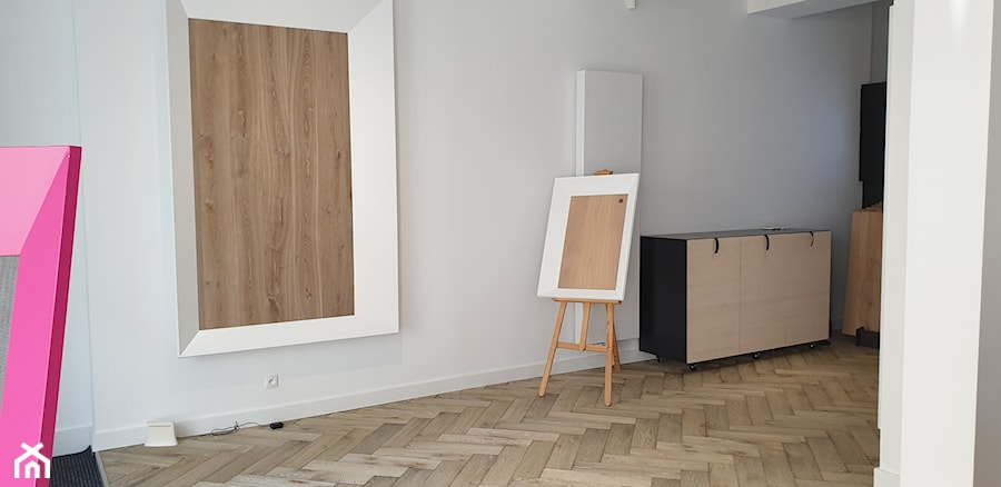 Nasz salon - Salon, styl minimalistyczny - zdjęcie od wielka - podłogi premium