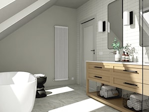 Modern transitional bathroom - zdjęcie od W Stylu. Justyna Sońta