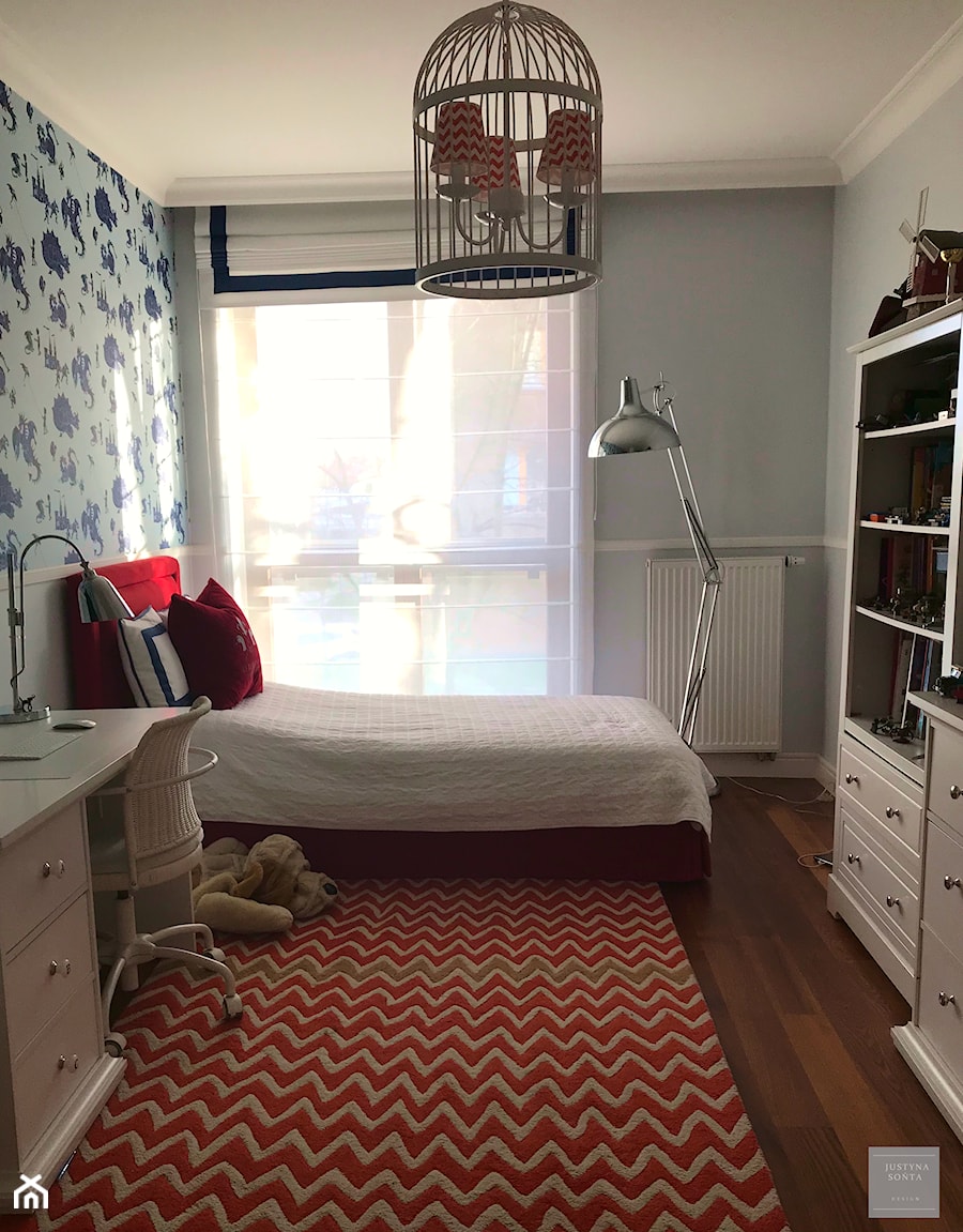 Sypialnia dziecka w stylu nowojorskim - zdjęcie od W Stylu. Justyna Sońta