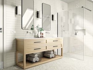 Modern transitional bathroom - zdjęcie od W Stylu. Justyna Sońta