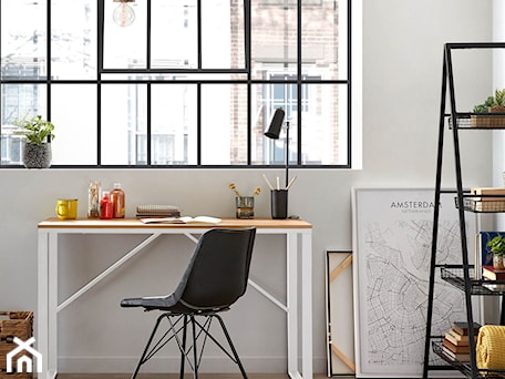 Aranżacje wnętrz - Biuro: La Forma Talbot Desk White - Loftowe Biurko do domu i Home Office - Shelter. Przeglądaj, dodawaj i zapisuj najlepsze zdjęcia, pomysły i inspiracje designerskie. W bazie mamy już prawie milion fotografii!
