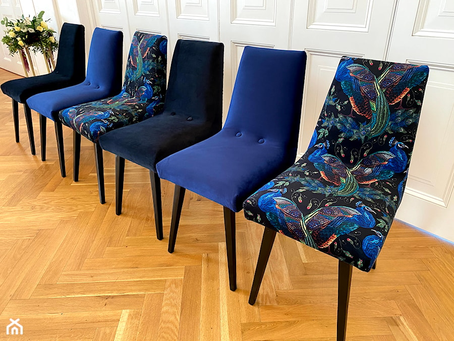krzesła po renowacji - zdjęcie od AK DESIGN Aleksander Kądziela | Tapicer w Akcji