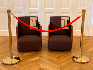 Dwa oryginalne fotele Tamary Lempickiej - zdjęcie od AK DESIGN Aleksander Kądziela | Tapicer w Akcji