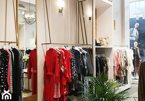 POSH! CONCEPT STORE BUTIK ODZIEŻOWY - Wnętrza publiczne, styl glamour - zdjęcie od Knap Przyłuska Grupa Projektowa