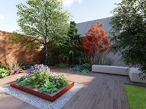 Kameralny ogród z tylu domu - zdjęcie od Karolina Czajkowska studio