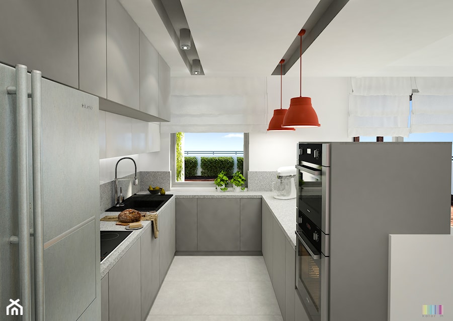 Słoneczne Bielany - Kuchnia, styl minimalistyczny - zdjęcie od KOLORUM