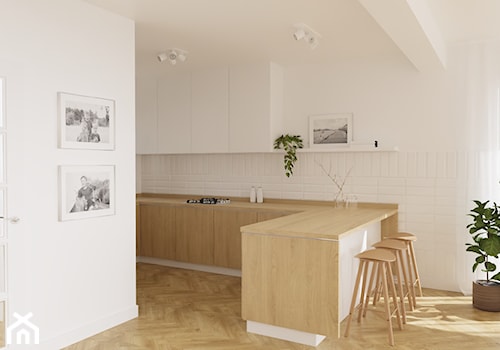 Milk&Honey dom jednorodzinny - Kuchnia, styl skandynawski - zdjęcie od JENO Pracownia Projektowania Naturalnego