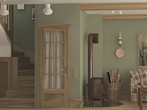 Dom z klasyczną nutą - Hol / przedpokój - zdjęcie od JENO Pracownia Projektowania Naturalnego